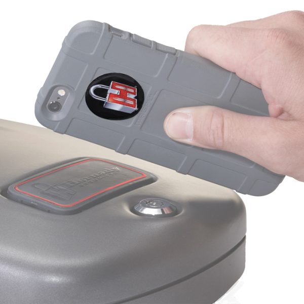 Hornady 98168 Rapid Safe RFID Sticker Black Sticker
