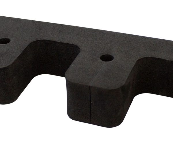 SME SMEMGR Magnet Gun Rest  Black High Density Foam, Holds Guns Or Fishing Poles