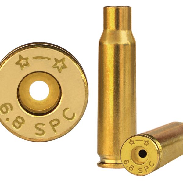 Starline Brass 68SPCEUP50 Unprimed Cases  6.8mm Rem SPC Rifle Brass 50 Per Bag