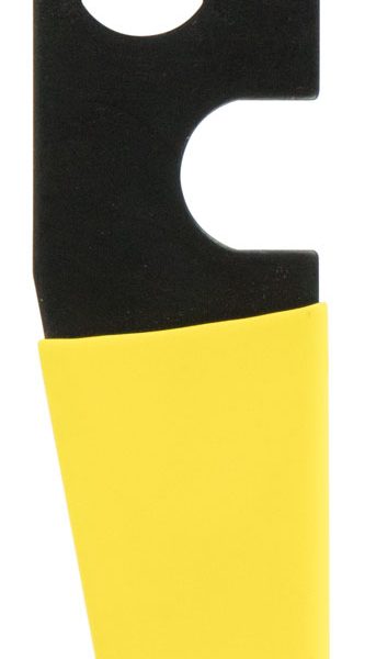 TacFire TL006 Armorer's Stock Wrench Black/Yellow Steel Rifle AR-15 Rubber Handle