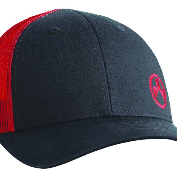 Magpul MAG1106-003 Icon Trucker Hat Black/Red Adjustable Snapback M/L Structured