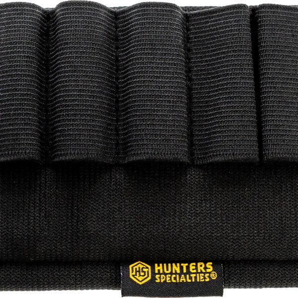 Hunters Specialties 00685 Buttstock Shell Holder Black Elastic 5rd Shotgun