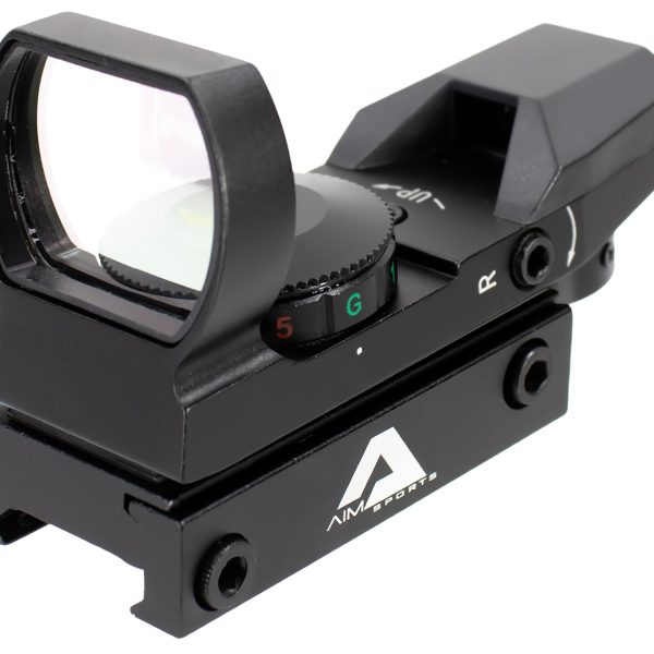 Aim Sports RT4S01 Reflex Sight Special Ops Edition Matte Black 1x 24mm x 34mm Red/Green Multi Reticle