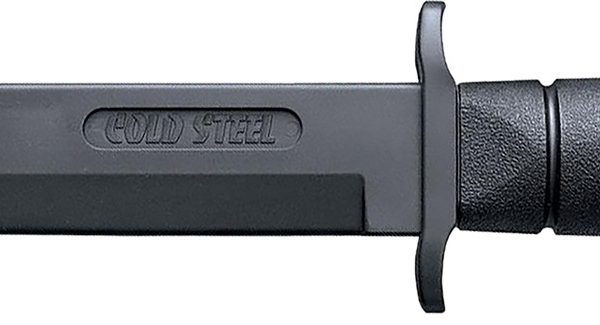Cold Steel CS92R39LSF Leatherneck SF Trainer 7" Fixed Plain Santoprene Blade/5" Black Santoprene Handle