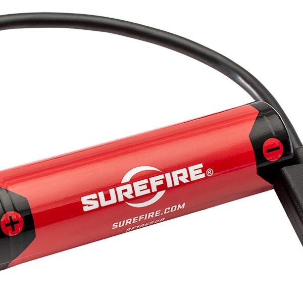 SureFire SF18650B 18650B Battery  Red/Black 3.6 Volts 3,500 mAh (1) Single Pack Rechargeable