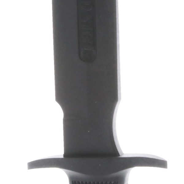 Cold Steel CS92R14R1 Military Classic Trainer 6.75" Fixed Plain Black Santoprene Blade, 4.75" Black Santoprene Handle