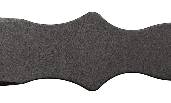 Cold Steel CS80STMB Micro Flight Thrower Fixed Plain Spear Point Black 550C Steel Blade/Handle