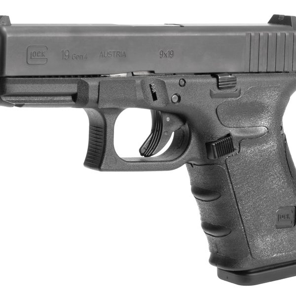 Hogue 17240 Wrapter Adhesive Grip Compatible w/Glock 19 Gen4/23 Gen4/32 Gen4/19 MOS Gen4 Textured Black Rubber