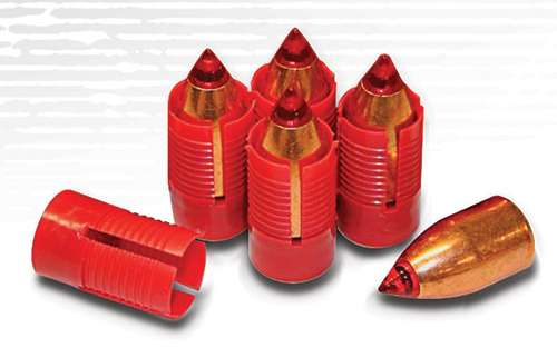 TRADITIONS SMACKDOWN XR ( EXT RANGE ) BULLETS 50 CAL 250 GR POLY TIP 15/PK  ( 6 PER CASE )