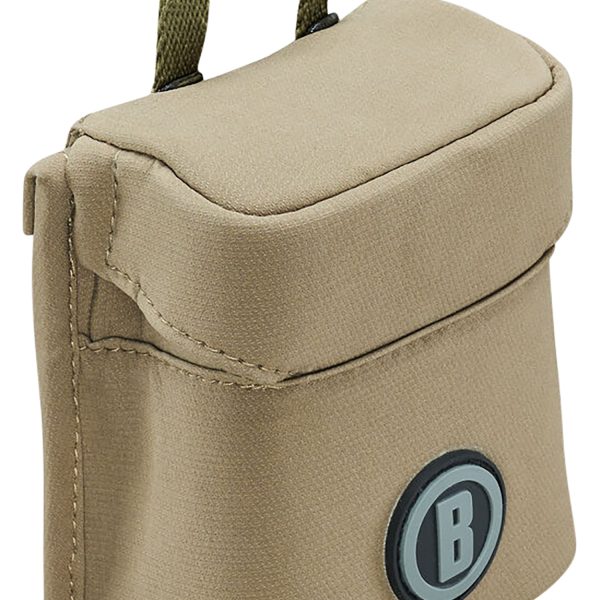 Bushnell BABLRFPCT Vault Modular Optics Protection System Laser Range Finder Pouch Tan Quiet Exterior with Lens Cleaning Interior, Modular Mounting System, Includes Coiled Tether