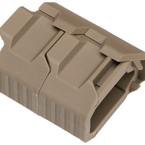 Strike Industries ARCMSSAFEXTFDE Angled Grip  Flat Dark Earth