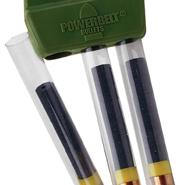 PowerBelt Bullets AC1501 SpeedClip Loader 50 Cal Green Plastic Capacity 3