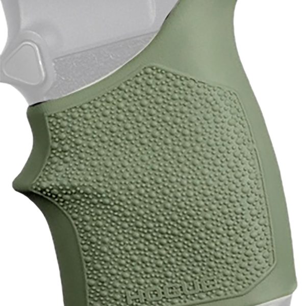 Hogue 18711 Grip Sleeve Handall Beavertail OD Green Rubber
