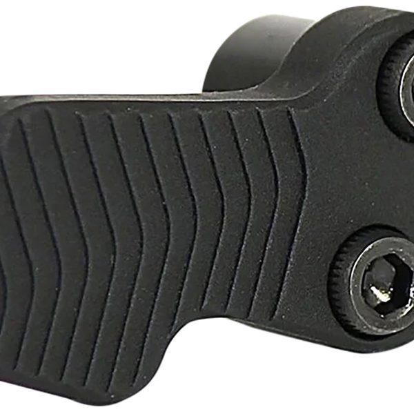 Odin Works ACCXMRBLK  Extended Magazine Release AR-15 Cerakote Black 6061 Aluminum