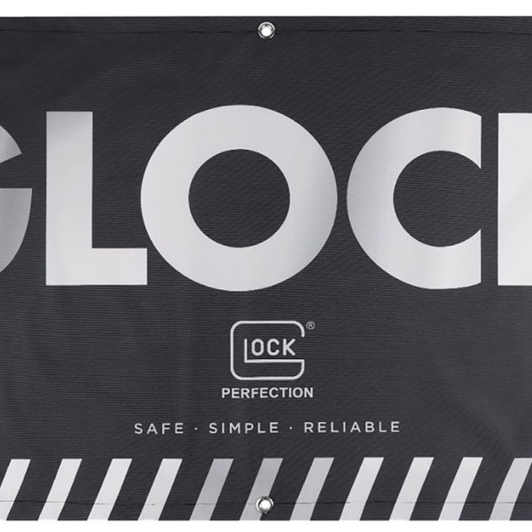 Glock AD02044 Fabric Banner  Black 4' x 2'
