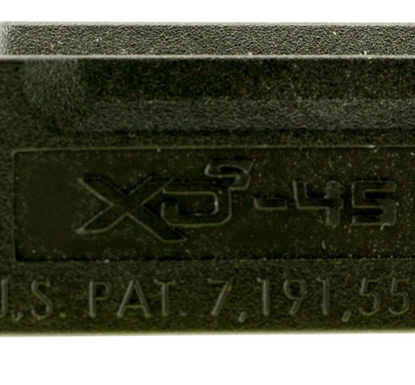 Springfield Armory XDS5002M Backstrap Sleeve  made of Polymer with Black Finish & 1 Piece Design for 45 ACP Springfield XD-S with #2 Backstrap & 3.30"-4" Barrel