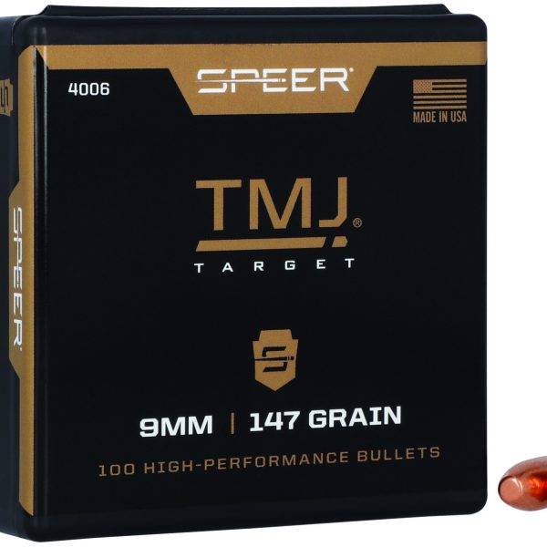 Speer 4006 TMJ  9mm 147gr Total Metal Jacket 100 Per Box/5 Case