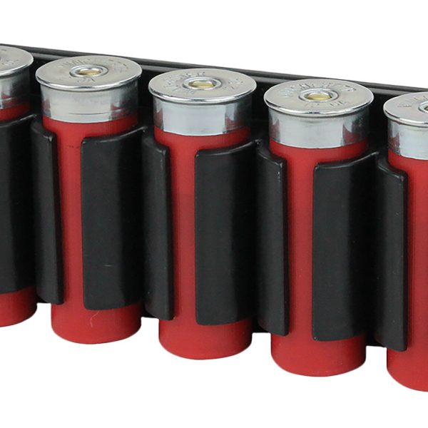 TacStar 1081157 SideSaddle  Rem 870/1100/1187 12 Gauge 6rd Black Polymer w/Aluminum Mounting Plate