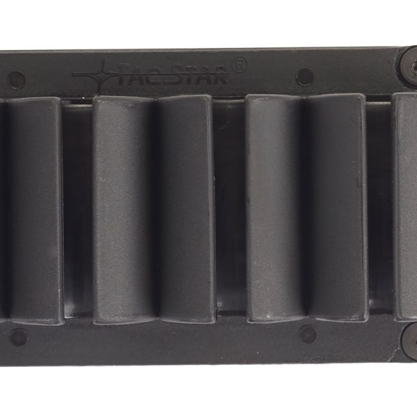 TacStar 1081130 SideSaddle  Rem 870/1100/1187 20 Gauge 4rd Black Polymer w/Aluminum Mounting Plate