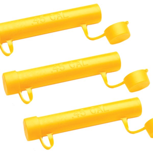 CVA AC1617 Speed Loader Magnum 45 Cal Pellets Yellow Plastic 3 Per Pack