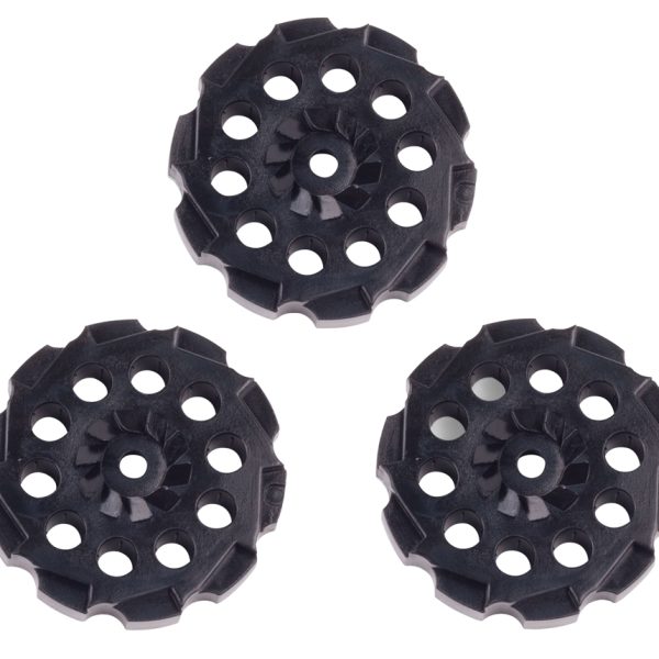 Crosman 407T Spare Clips Air Pistol 177Pellet Black Plastic