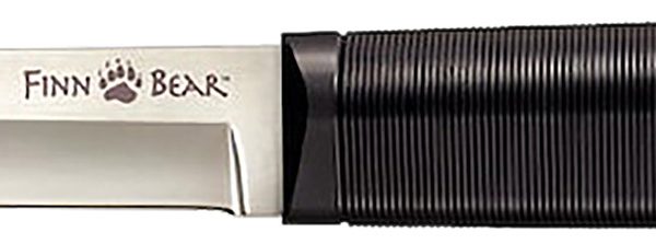 Cold Steel 20PC Finn Bear 4" Fixed Plain 4116 Stainless Steel Blade/Black Polypropylene Handle