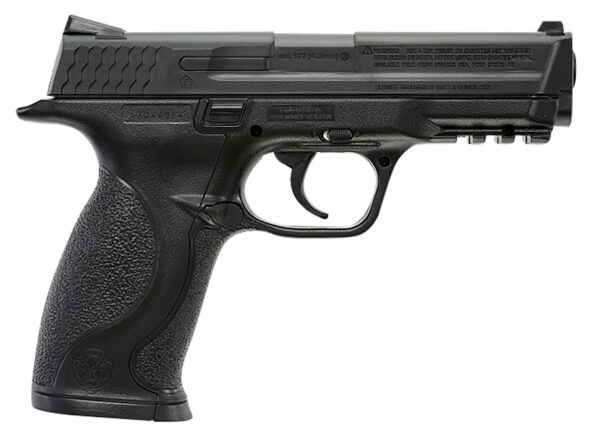 Umarex S&W Air Guns 2255050 S&W M&P CO2 177 19+1 4.30" Black Polymer Grips