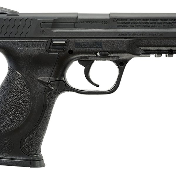 Umarex S&W Air Guns 2255050 S&W M&P  CO2 177 19+1 4.30" Black Polymer Grips