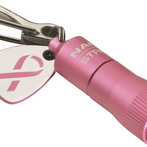 Streamlight 73003 Nano Light Keychain Light  Pink Anodized 10 Lumens White LED