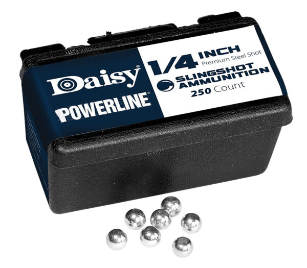 Daisy 8114 Powerline Premium 1/4" Steel 250 Per Box