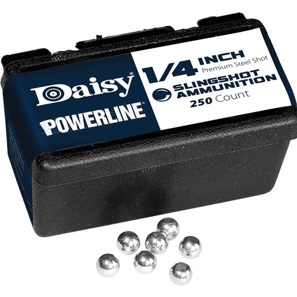 Daisy 8114 Powerline Premium 1/4" Steel 250 Per Box