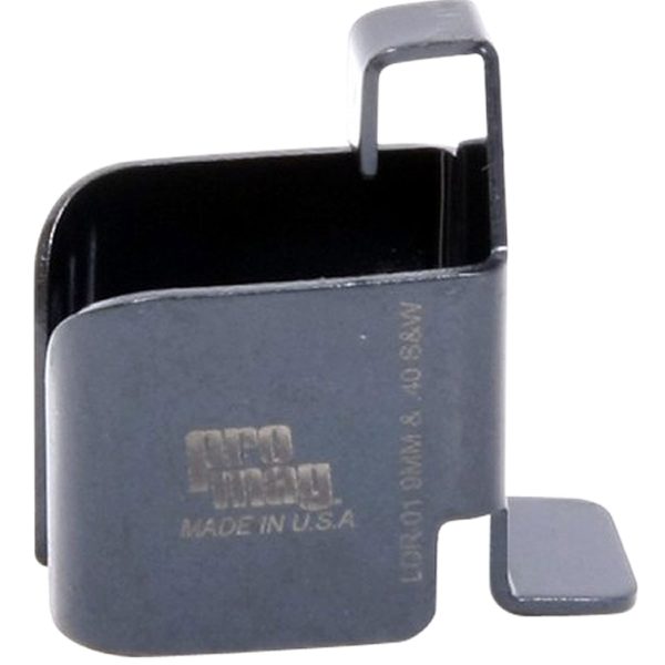 ProMag LDR01 Pistol Mag Loader Double Stack Style made of Steel with Black Finish for 9mm Luger, 40 S&W