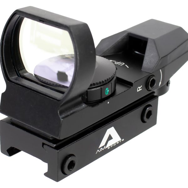Aim Sports RT403 Reflex Sight Classic Edition Matte Black 1x34mm Red/Green Multi Reticle
