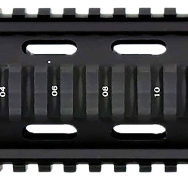 Aim Sports MT021 M4 Handguard 6" Carbine Style Made of Aluminum with Black Anodized Finish & Quad Rail