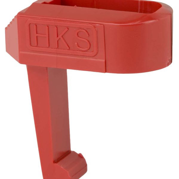 HKS 22S Speed Loader  22 LR S&W 41, 422, 622, 2213, 2214 Red Plastic