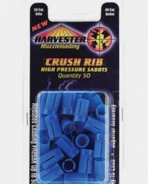 Harvester Muzzleloading 50 Cal. Crush Rib Sabots Fit .40 Cal Bullets 50/pk