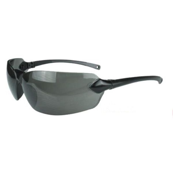 Radians Overlook Shooting Glasses Black with Smoke Lens