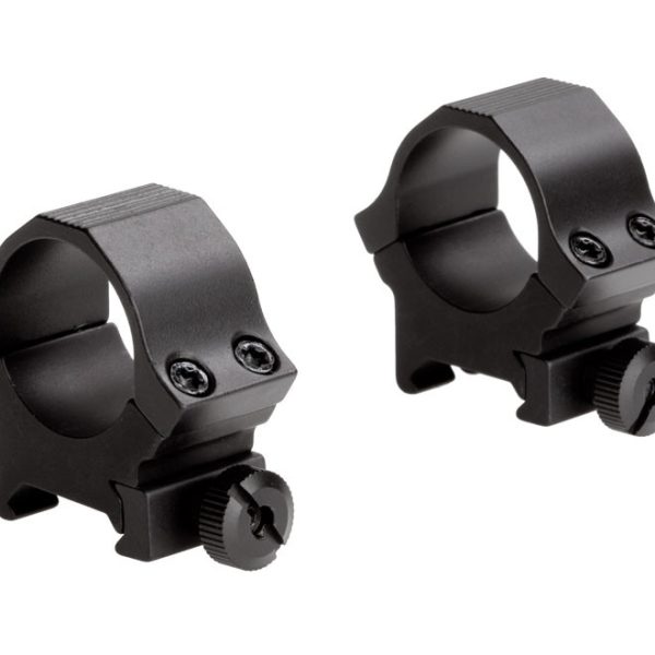 SUN OPTICS 1" MED SPORT RINGS BLK