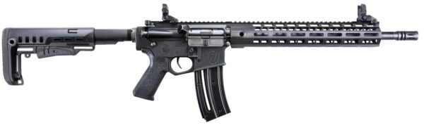Hammerli Arms 576050010 Tac R1  22 LR 10+1 16.10" Threaded Barrel w/Removeable Flash Hider, Aluminum Upper & Lower Receivers, 13" M-Lok Handguards, 5 Position Stock Includes 1 Magazine