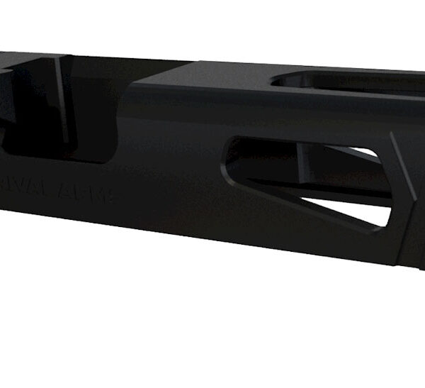 Rival Arms RA10G106A Precision Slide A1 with Docter Cut Black QPQ Case Hardened 17-4 Stainless Steel for Glock 17 Gen4