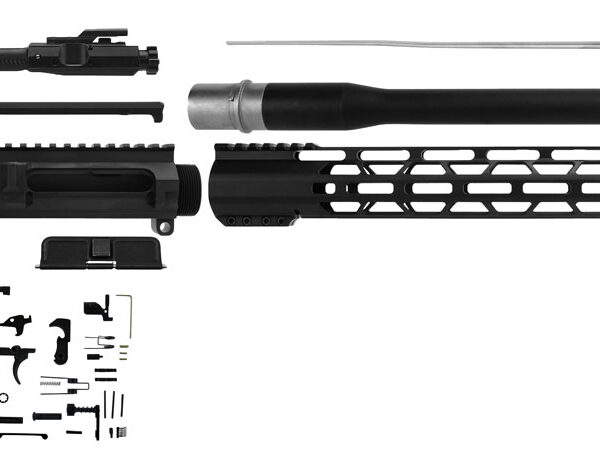 TacFire SSRK65CRDLPK20BN AR Build Kit Rifle 6.5 Creedmoor AR Platform Black Nitride 5/8"-24 tpi *Sports South Exclusive.