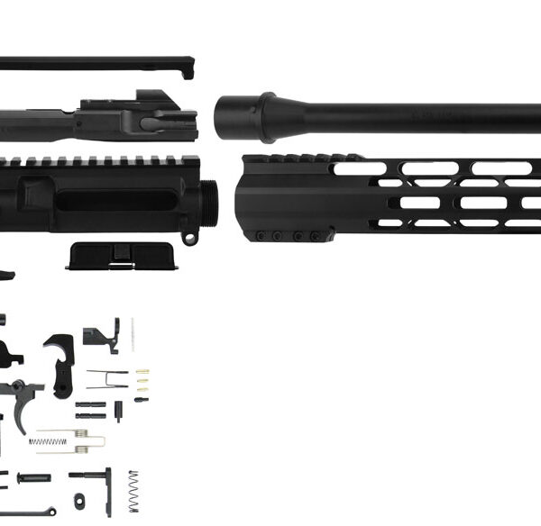 TacFire SSRK45ACPLPK AR Build Kit Rifle 45 ACP AR Platform Black Nitride Aluminum *Sports South Exclusive.