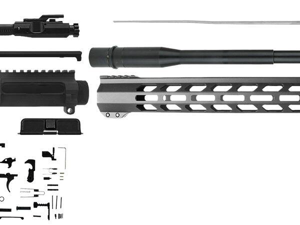 TacFire SSRK308LPK20BN AR Build Kit Rifle 308 Win AR-10 Black Nitride Aluminum 5/8"-24 tpi *Sports South Exclusive.