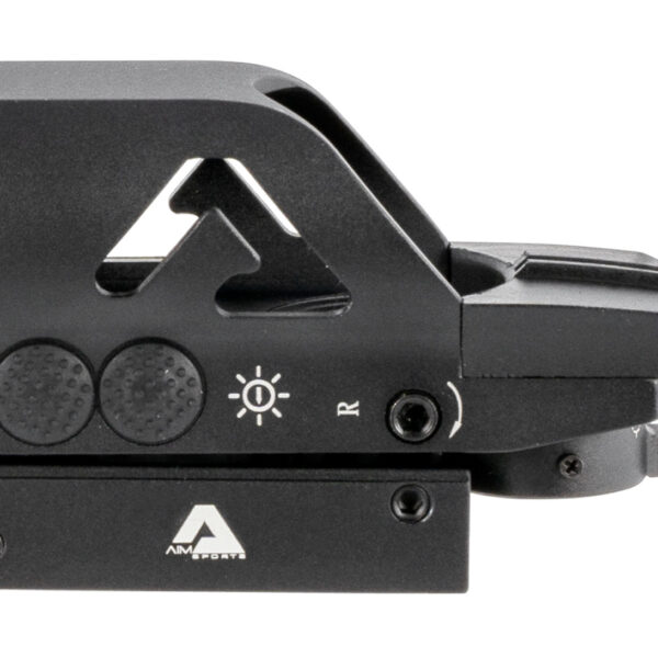 Aim Sports RT506C Full-Size Reflex Sight Matte Black 1x34mm Red/Green Multi Reticle