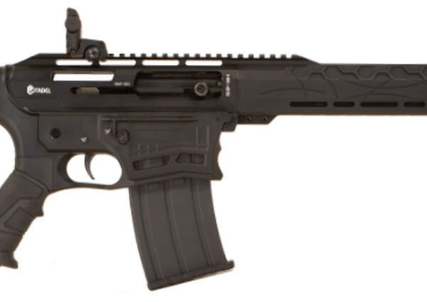 Citadel CBOSS2512 Boss25  12 Gauge Semi-Auto 3" 5+1 18.75" Black Steel Threaded Barrel, Black Picatinny Rail Aluminum Receiver, Picatinny Handguards, Black Adj Cheek Riser Synthetic Stock