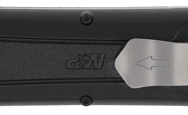 Smith & Wesson Knives 1181878 M&P  3.50" OTF Dagger Plain Satin AUS-8A SS Blade 5.16" Black