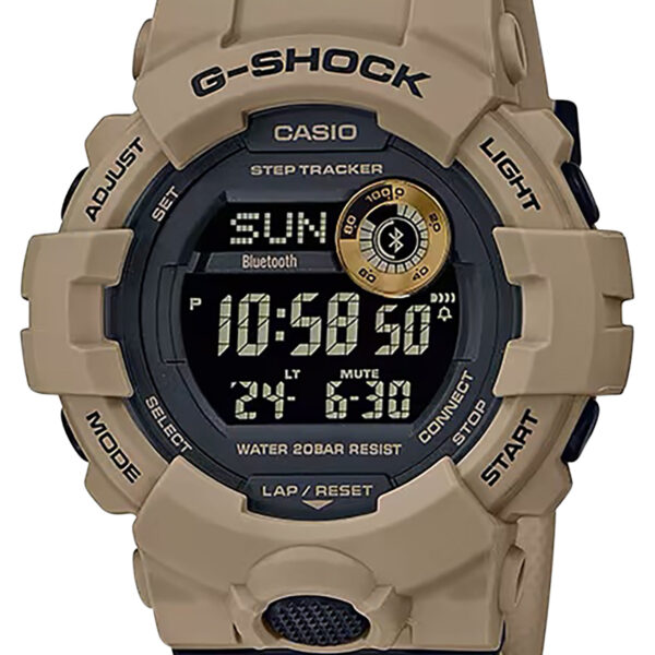 G-shock/vlc Distribution GBD800UC5 G-Shock Tactical Move Power Trainer Fitness Tracker Tan