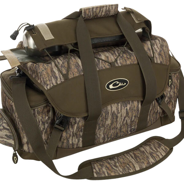 Drake Waterfowl DA2030006 Blind Bag Extra Large 20 Pockets, Sunglass Pocket, Thermos Sleeve, Carry Handles/Adj. Strap
