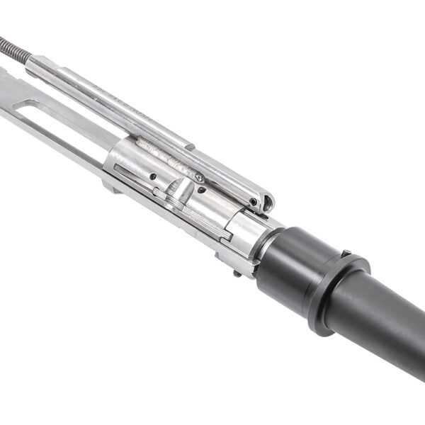 CMMG 22D5B6E Replacement Barrel Kit with Bolt Carrier Group, 22 LR 4.50" Threaded, Black Nitride Chromoly Steel, Fits AR-15/Mk4
