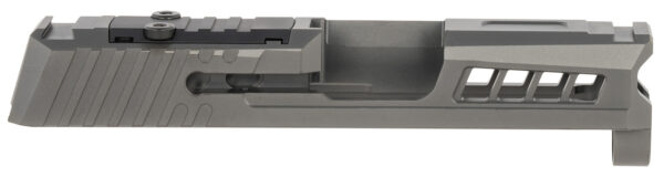 True Precision Inc TPP365SBCRMS Axiom Optic Cut Slide Fits Sig P365 Black DLC Anodized 416R Stainless Steel